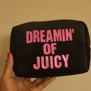Juicy Couture Black and Pink Women's Bag